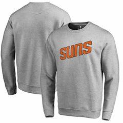 Phoenix Suns Wordmark Pullover Sweatshirt Heathered Gray