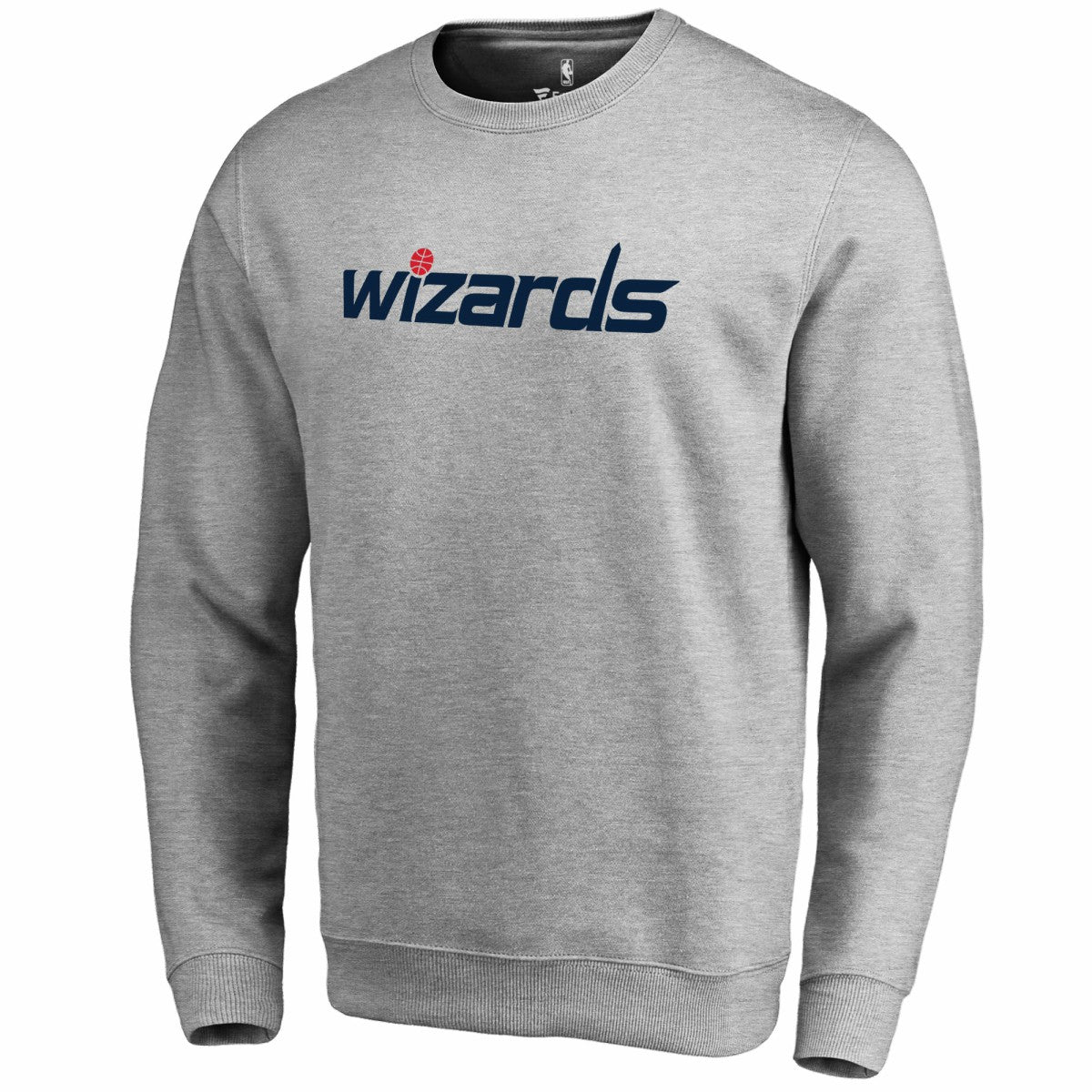 Washington Wizards Wordmark Pullover Sweatshirt Heathered Gray