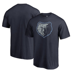 Memphis Grizzlies Static Logo T-Shirt Navy