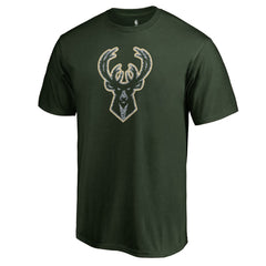 Milwaukee Bucks Static Logo T-Shirt Green