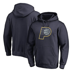 Indiana Pacers Static Logo Pullover Hoodie Navy