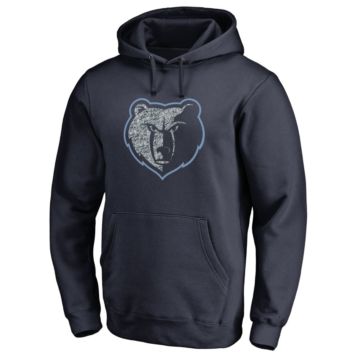 Memphis Grizzlies Static Logo Pullover Hoodie Navy