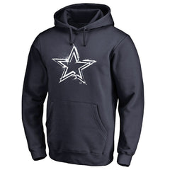 Dallas Cowboys Splatter Logo Pullover Hoodie Navy