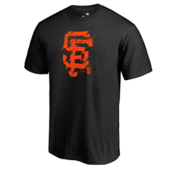 San Francisco Giants Splatter Logo T-Shirt - Black T-shirts