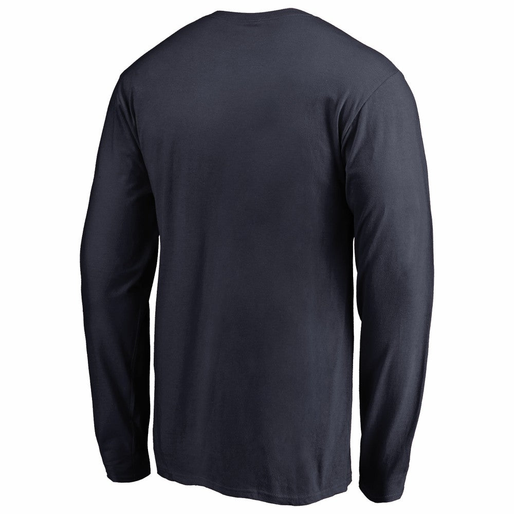 Houston Astros Splatter Logo Long Sleeve T-Shirt - Navy T-shirts
