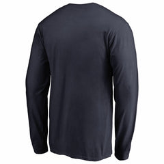 Houston Astros Splatter Logo Long Sleeve T-Shirt - Navy T-shirts