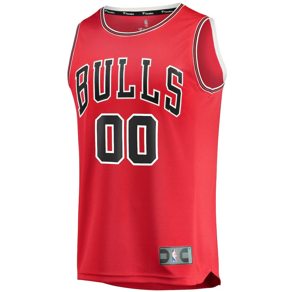 Chicago Bulls Fast Break Custom Replica Jersey Red Icon Edition