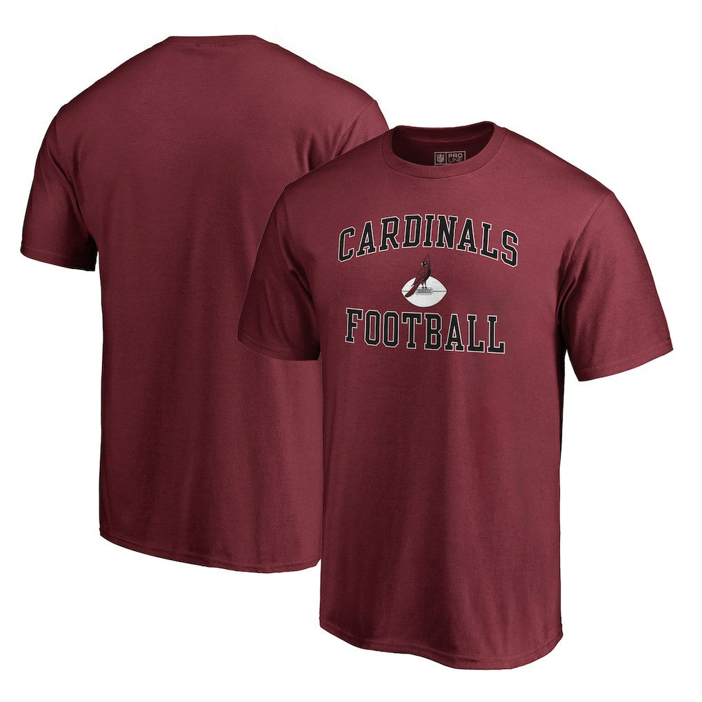 Arizona Cardinals Vintage Collection Victory Arch T-Shirt Cardinal