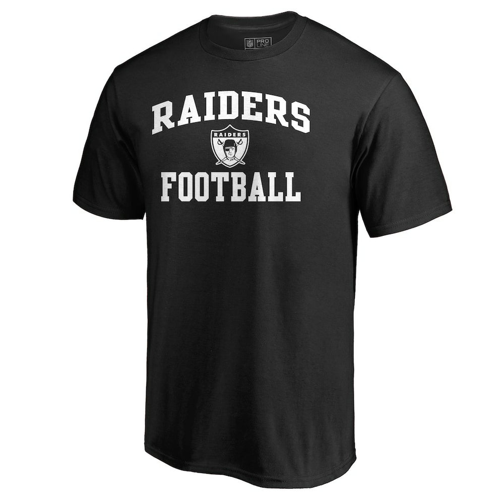 Las Vegas Raiders Vintage Collection Victory Arch T-Shirt Black