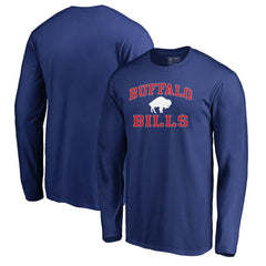 Buffalo Bills Vintage Collection Victory Arch Long Sleeve T-Shirt Royal