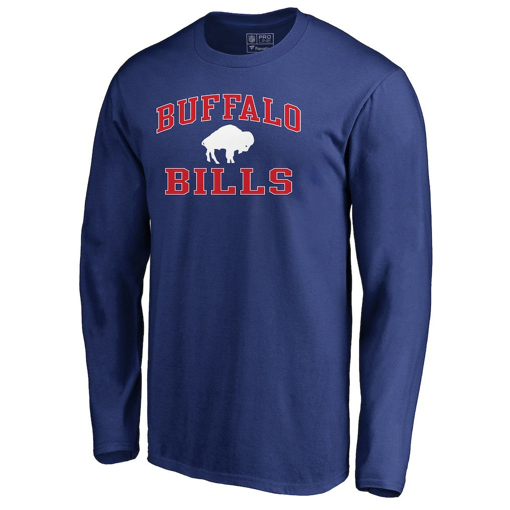 Buffalo Bills Vintage Collection Victory Arch Long Sleeve T-Shirt Royal
