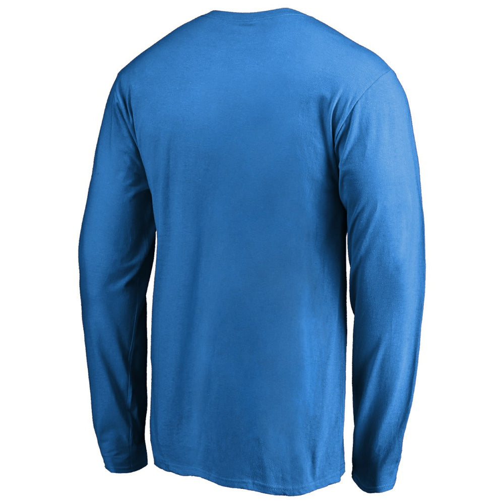 Detroit Lions Vintage Collection Victory Arch Long Sleeve T-Shirt Blue