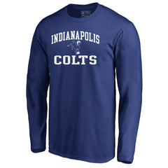 Indianapolis Colts Vintage Collection Victory Arch Long Sleeve T-Shirt Royal