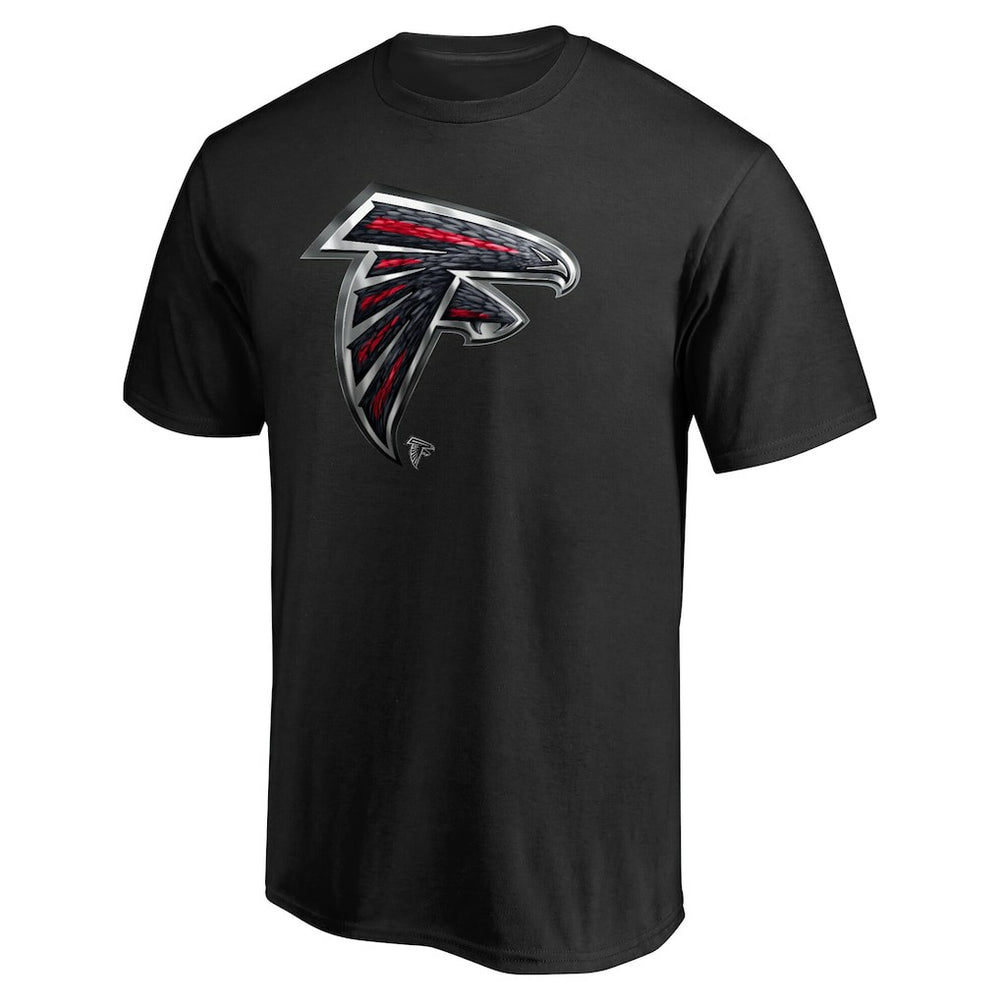 Atlanta Falcons Personalized Midnight Mascot T-Shirt Black