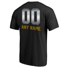 Jacksonville Jaguars Personalized Midnight Mascot T-Shirt Black