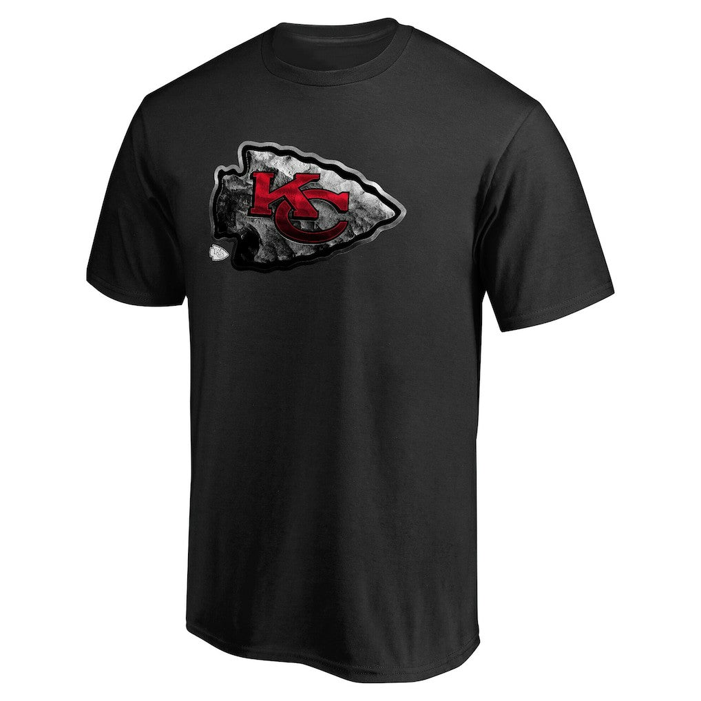 Kansas City Chiefs Personalized Midnight Mascot T-Shirt Black