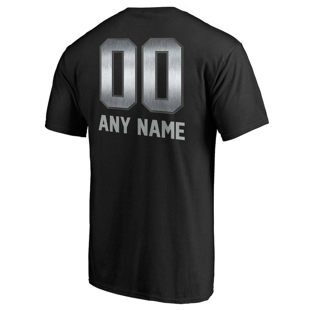 Philadelphia Eagles Personalized Midnight Mascot T-Shirt Black