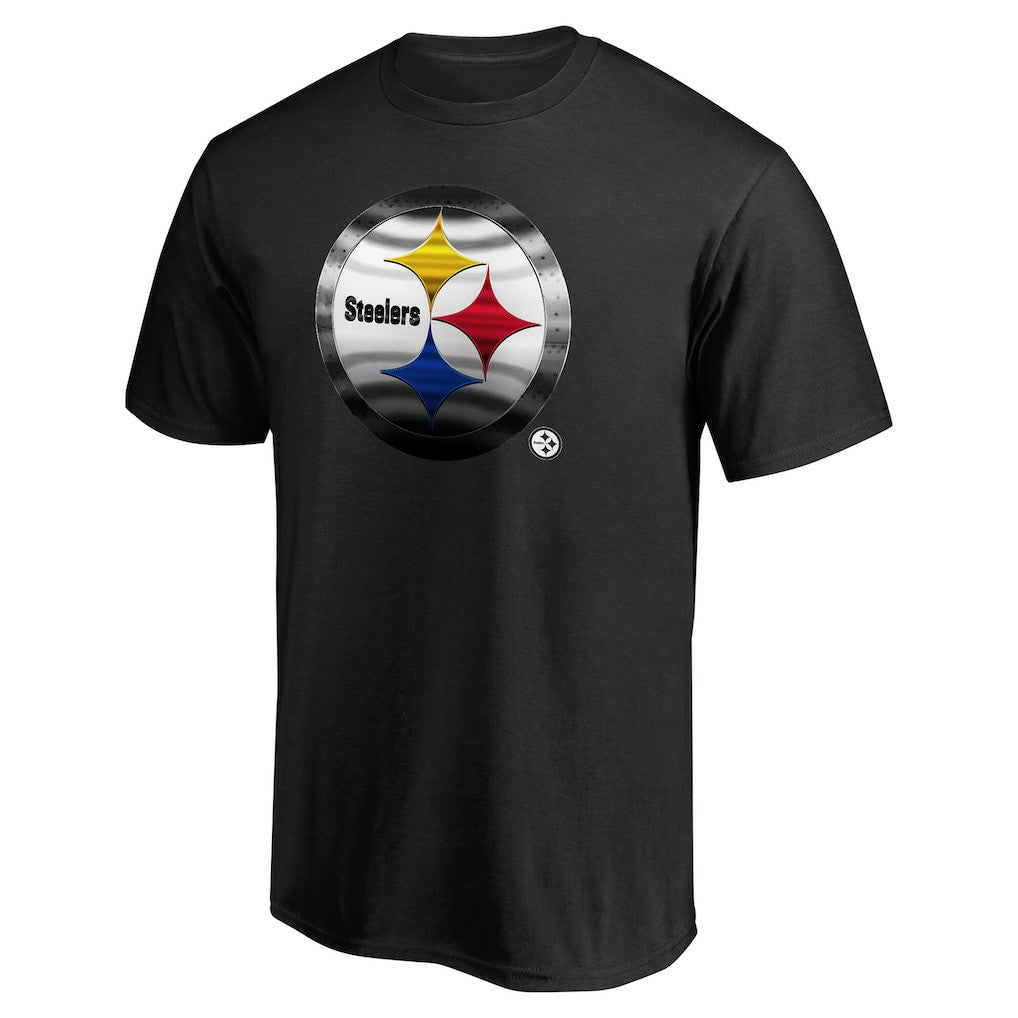 Pittsburgh Steelers Personalized Midnight Mascot T-Shirt Black