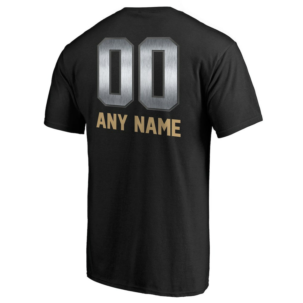San Francisco 49ers Personalized Midnight Mascot T-Shirt Black