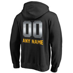 Green Bay Packers Personalized Midnight Mascot Pullover Hoodie Black