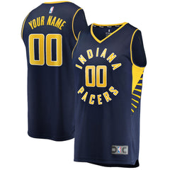 NBA Indiana Pacers Fanatics Youth Fast Break Custom Replica Jersey Navy - Icon Edition