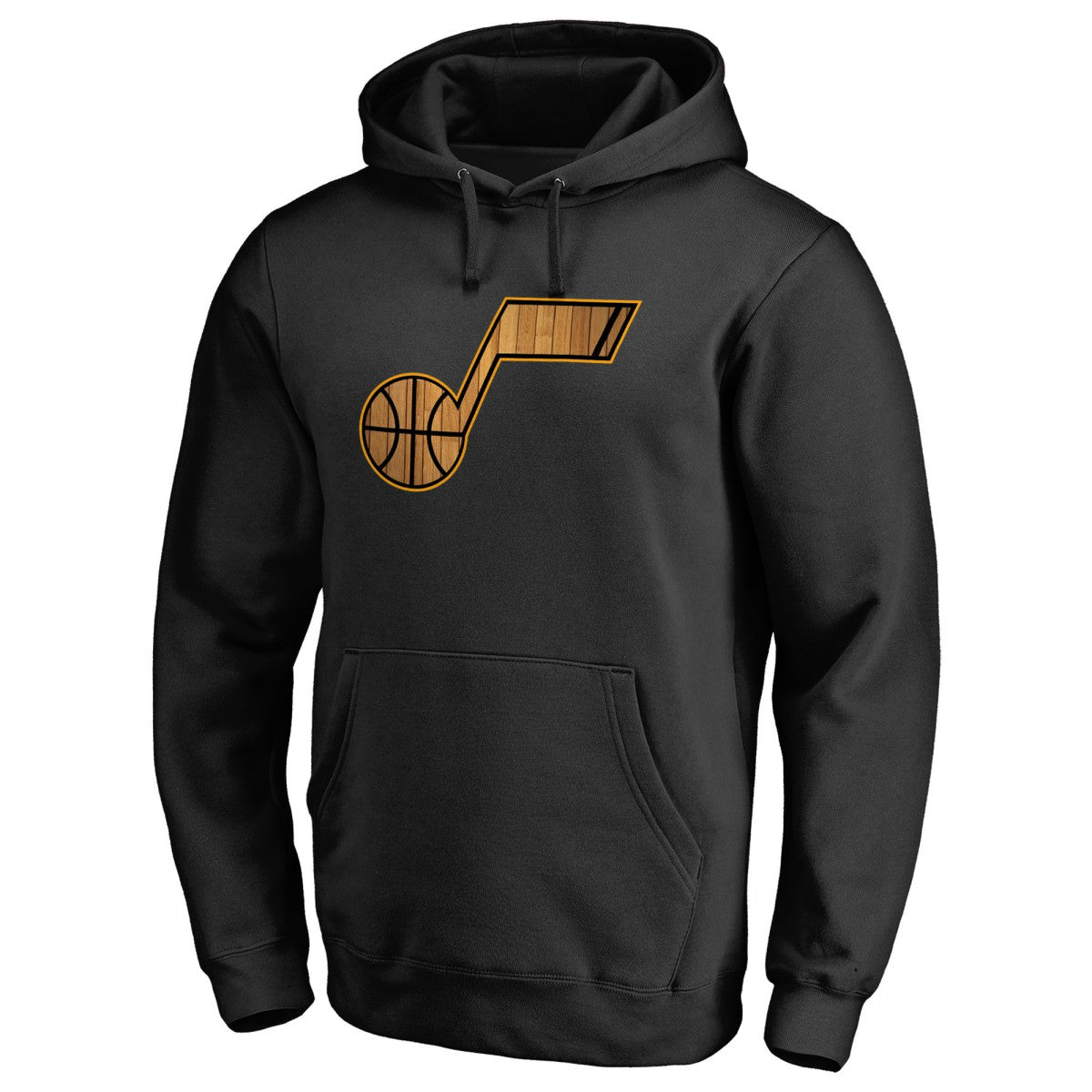 Utah Jazz Hardwood Pullover Hoodie Black