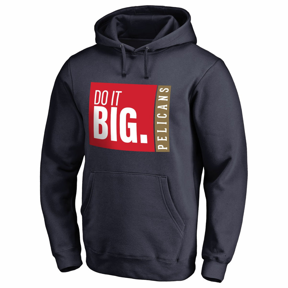 New Orleans Pelicans Do It Big Pullover Hoodie Navy