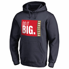 New Orleans Pelicans Do It Big Pullover Hoodie Navy