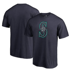 Seattle Mariners Static Logo T-Shirt - Navy T-shirts
