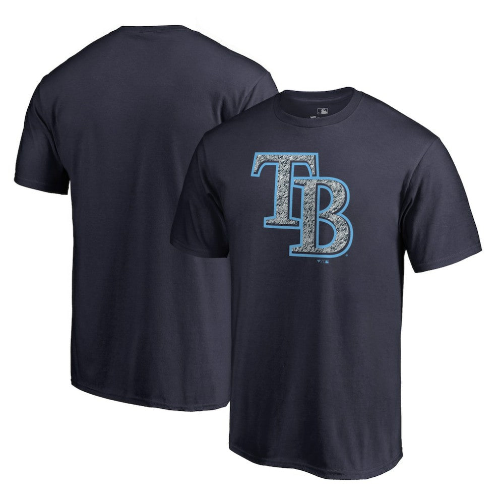 Tampa Bay Rays Static Logo T-Shirt - Navy T-shirts