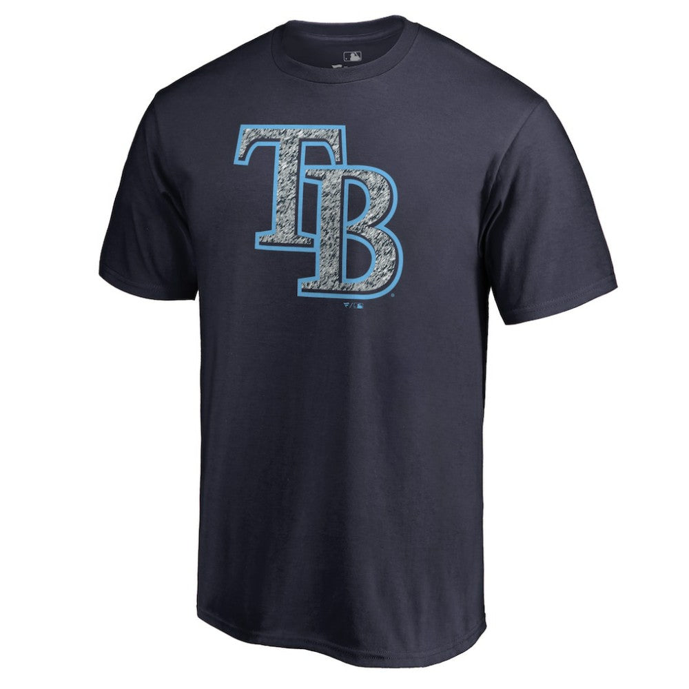 Tampa Bay Rays Static Logo T-Shirt - Navy T-shirts