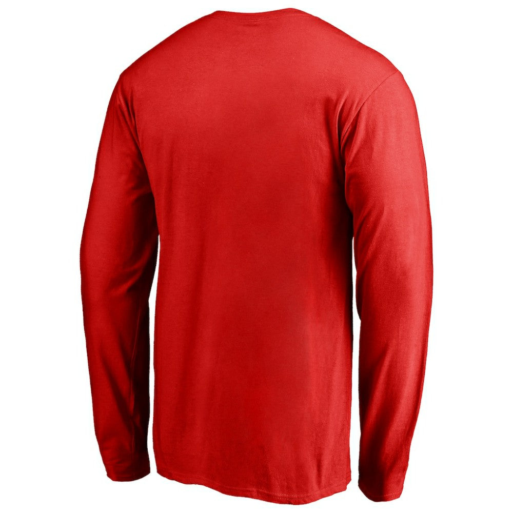 Philadelphia Phillies Static Logo Long Sleeve T-Shirt - Red T-shirts