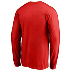 St. Louis Cardinals Static Logo Long Sleeve T-Shirt - Red T-shirts