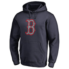 Boston Red Sox Static Logo Pullover Hoodie - Navy Hoodies