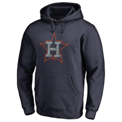 Houston Astros Static Logo Pullover Hoodie - Navy Hoodies