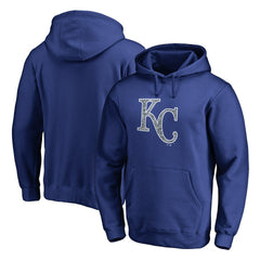 Kansas City Royals Static Logo Pullover Hoodie - Royal Hoodies