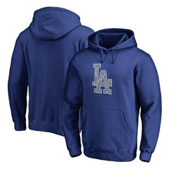Los Angeles Dodgers Static Logo Pullover Hoodie - Royal Hoodies