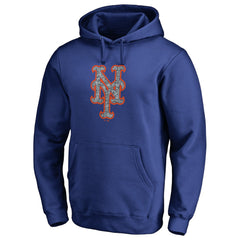 New York Mets Static Logo Pullover Hoodie - Royal Hoodies