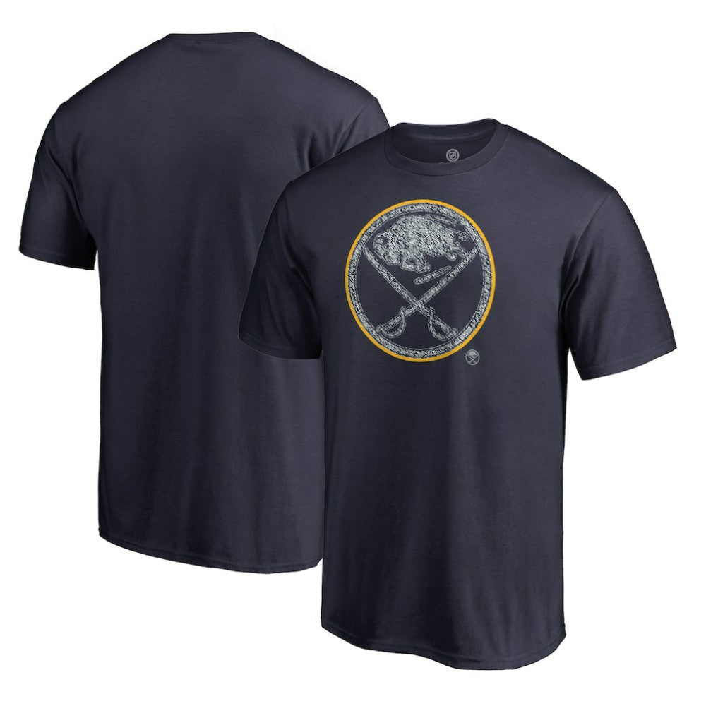 NHL Buffalo Sabres Static Logo T-Shirt - Navy