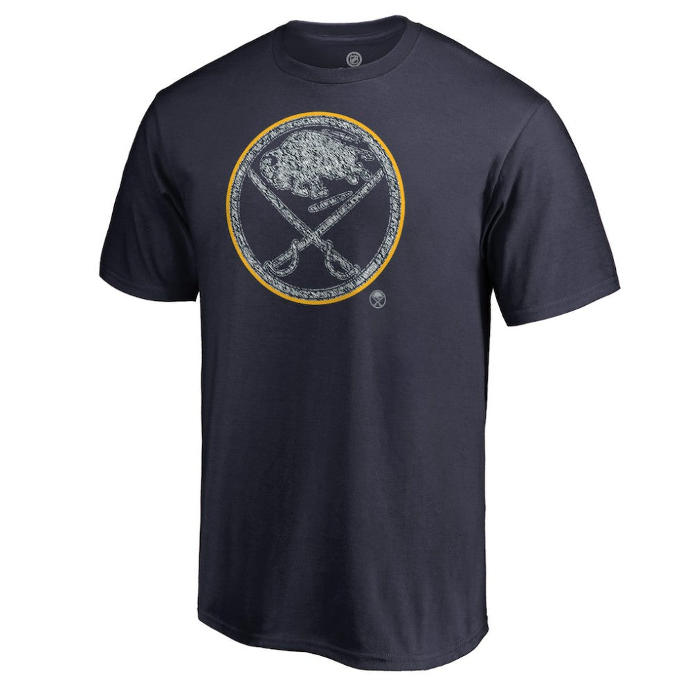 NHL Buffalo Sabres Static Logo T-Shirt - Navy