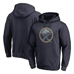NHL Buffalo Sabres Static Logo Pullover Hoodie - Navy