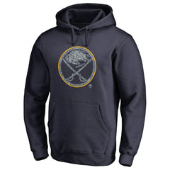 NHL Buffalo Sabres Static Logo Pullover Hoodie - Navy