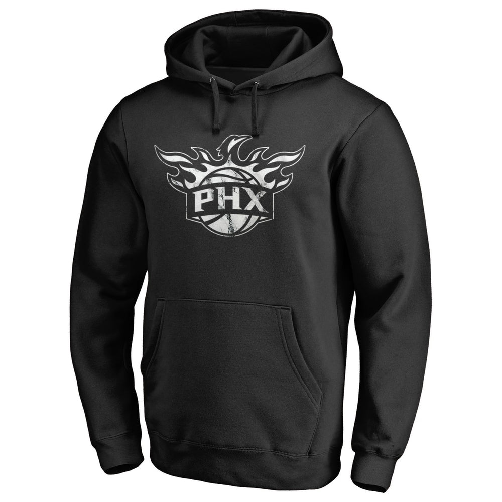Phoenix Suns Marble Logo Pullover Hoodie Black