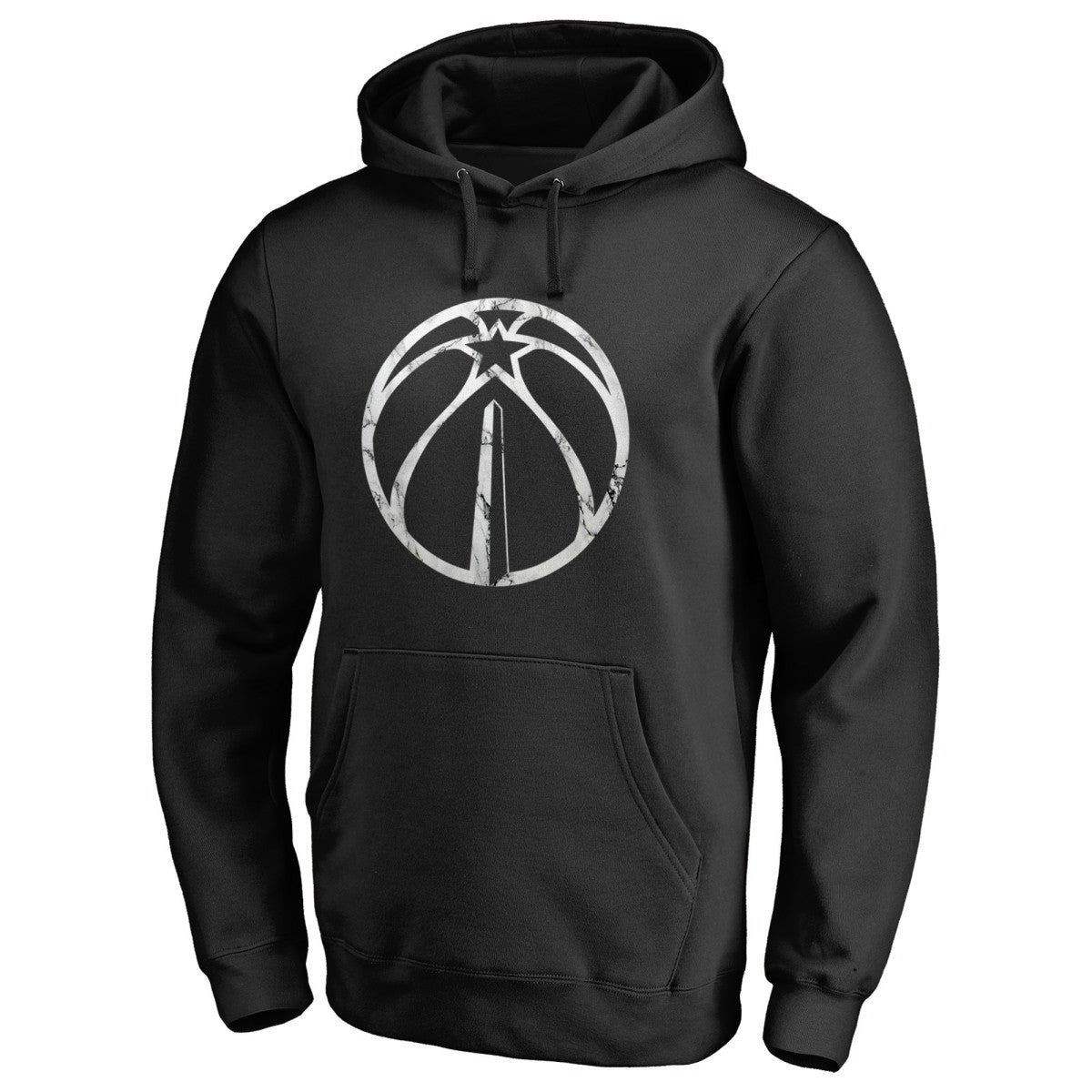 Washington Wizards Marble Logo Pullover Hoodie Black
