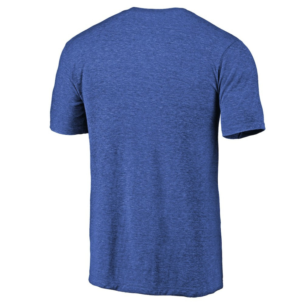 NHL Buffalo Sabres Throwback Vintage Logo Tri-Blend T-Shirt - Royal