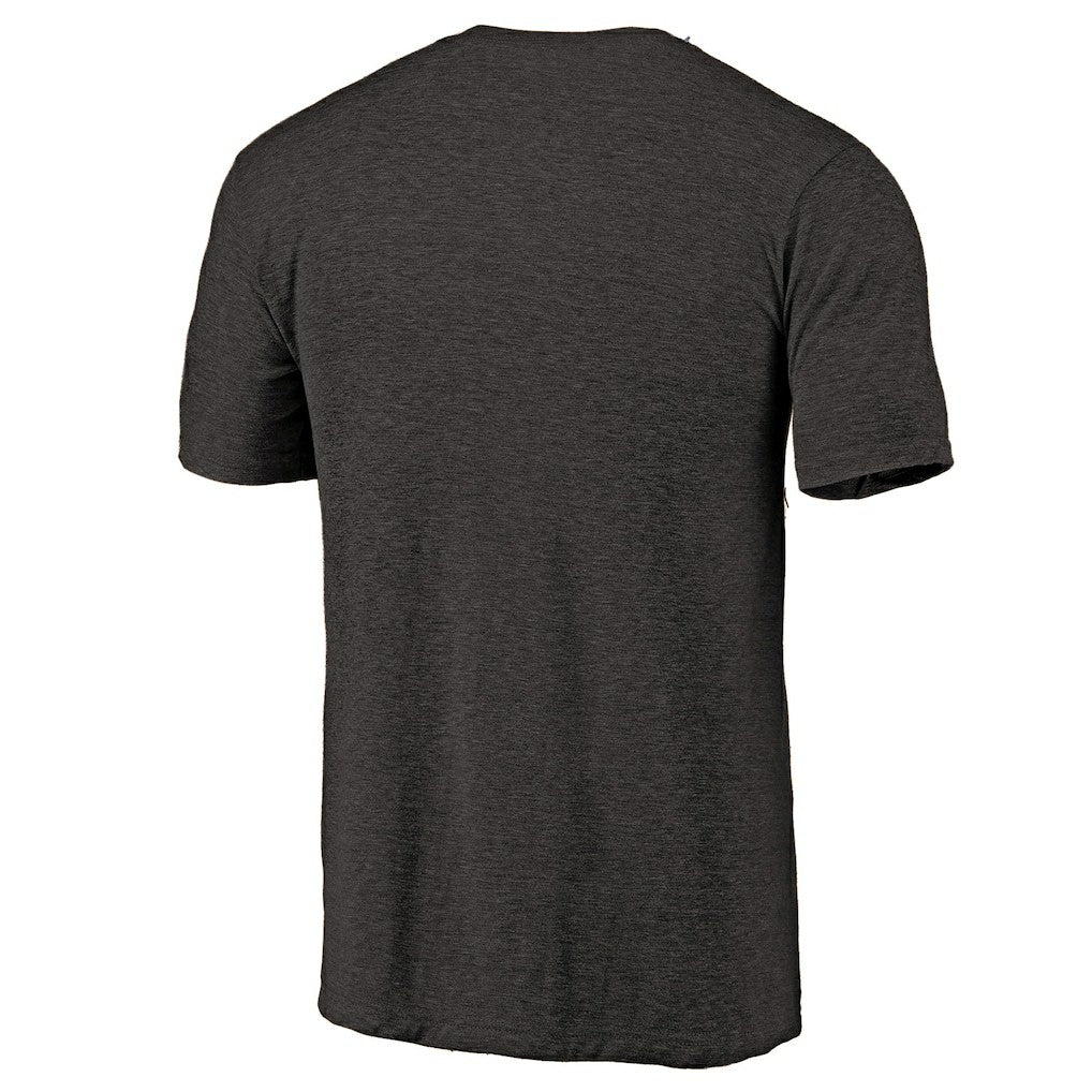 Boston Celtics Distressed Logo Tri-Blend T-Shirt Black