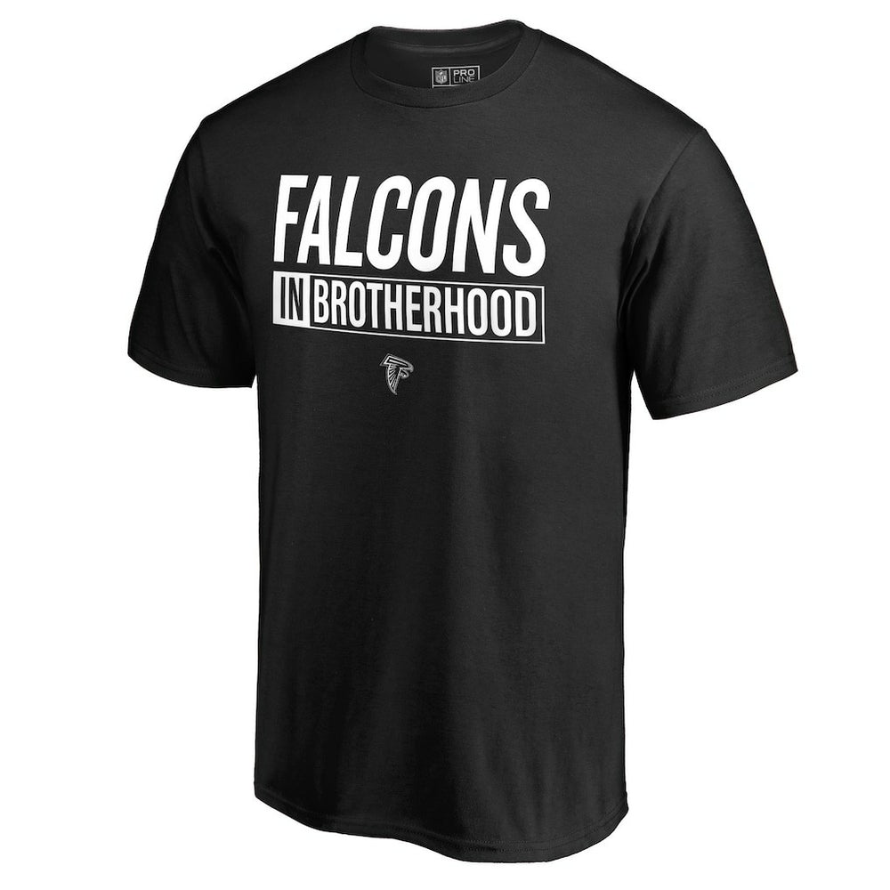Atlanta Falcons Brotherhood Stack T-Shirt Black