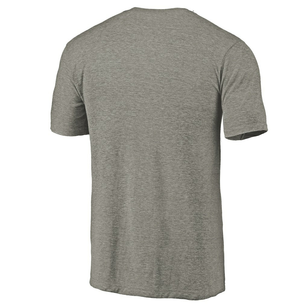 San Francisco 49ers Throwback Logo Tri-Blend T-Shirt Ash