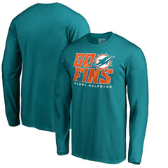 Miami Dolphins Hometown Collection Long Sleeve T-Shirt Aqua