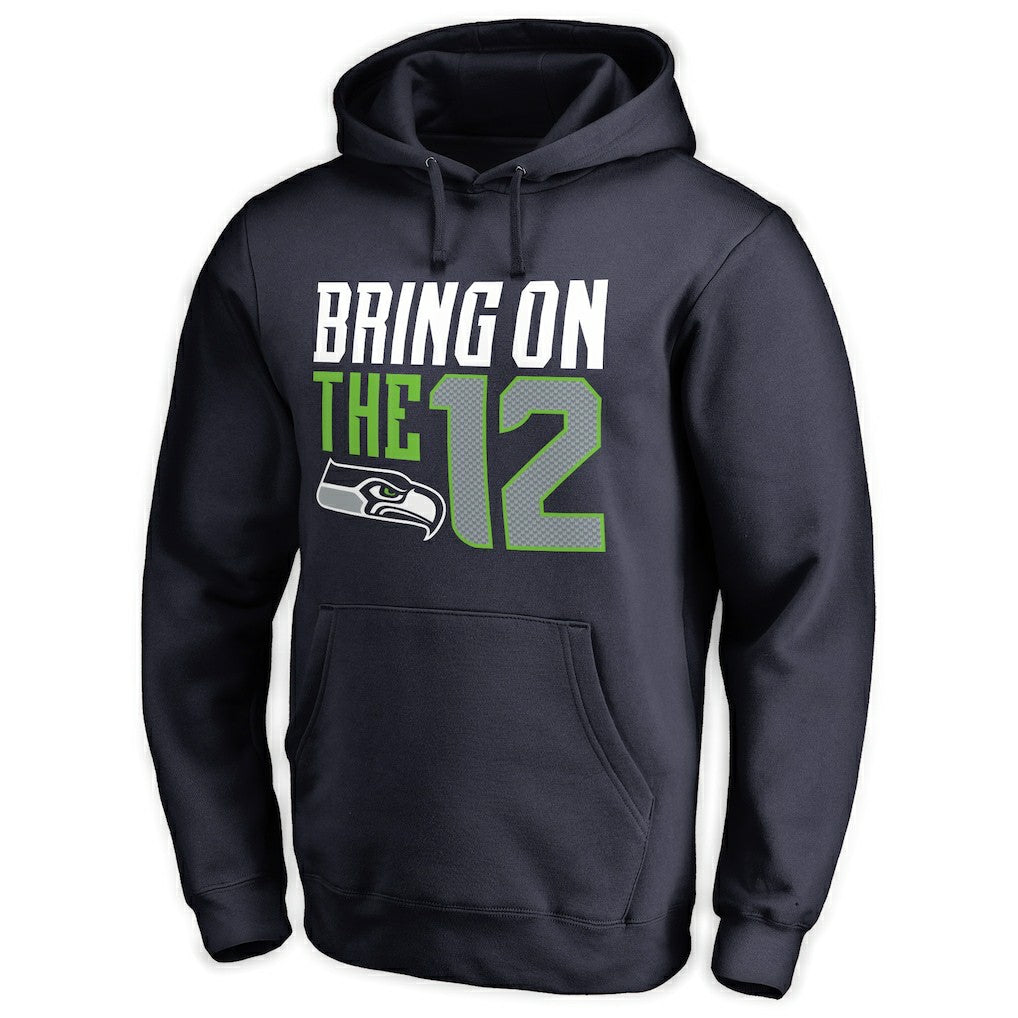 Seattle Seahawks Hometown Collection Pullover Hoodie Navy
